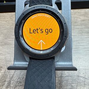 Very Good )Samsung Galaxy Smart Watch Sm-R800 46mm 4955